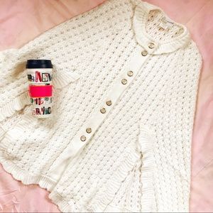 Vintage Knit Cape